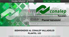 Desktop Screenshot of conalepvalladolid.com